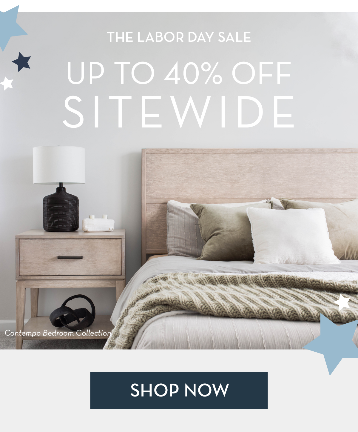 Shop our Labor Day Sale and get up to 40% off sitewide