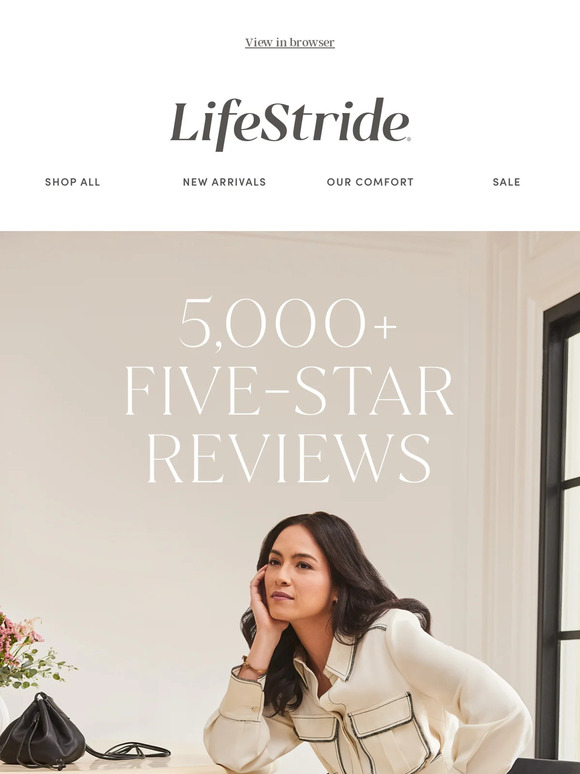 “The most comfortable and beautiful shoes I have ever purchased!”