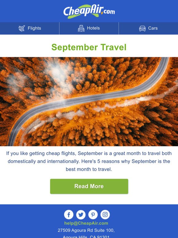 Why September is the Best Month to Travel