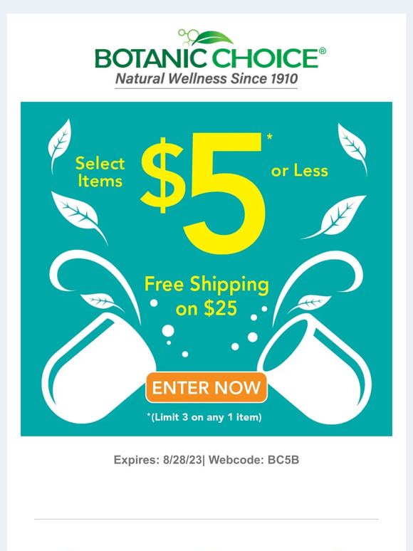 🚨 Don't Miss Out! $5 Email Special Ends Tomorrow!