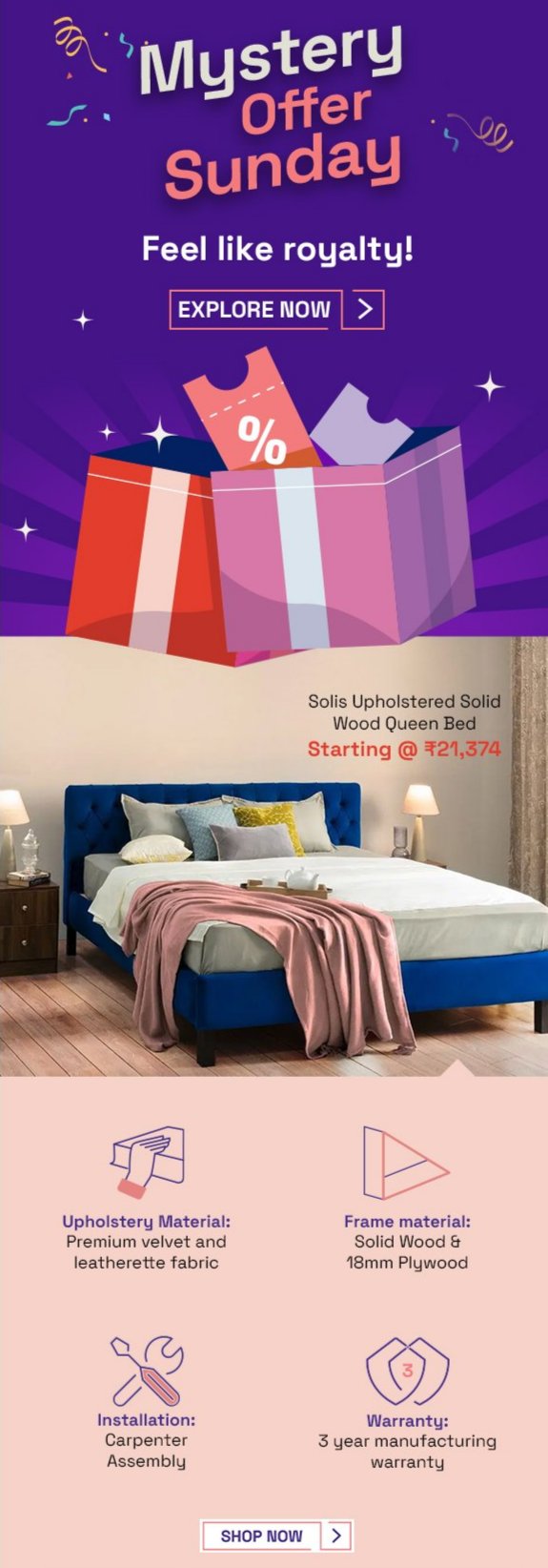 Mystery deals that’ll make you swoon!