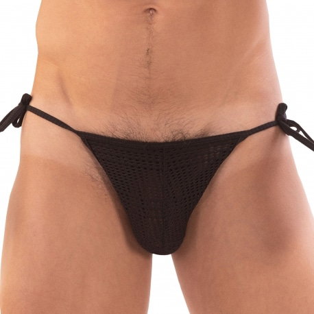 Barcode Slip Miko Mesh Noir