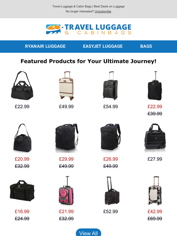 Travel Luggage & Cabin Bags Ltd Discover Our Spotlight Selection 🧳 Milled