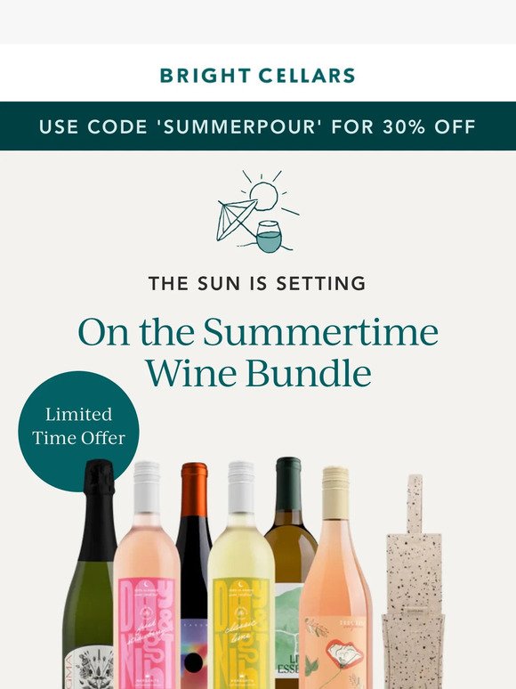 30% off Summertime Wine Bundle ☀️