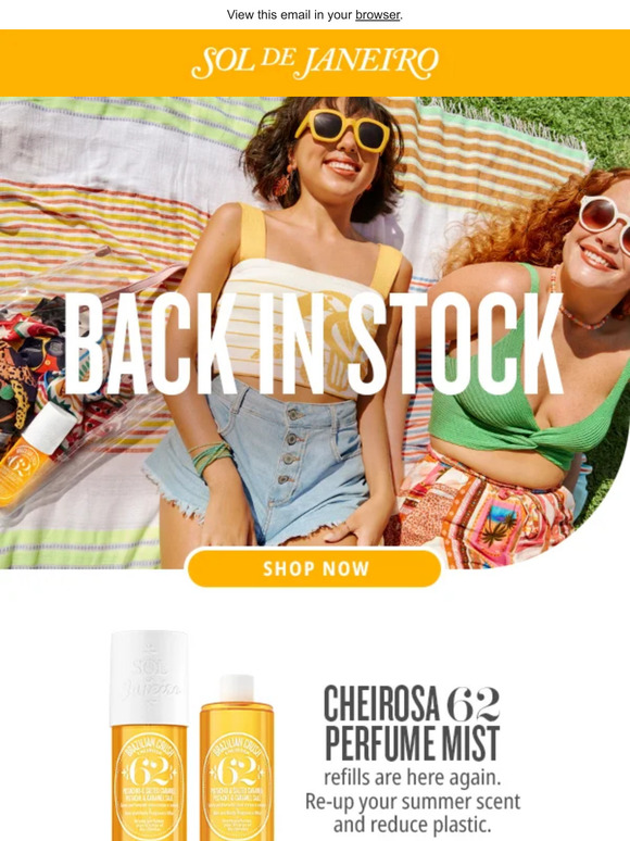 Sol de Janeiro Look what’s back ☀️ Milled