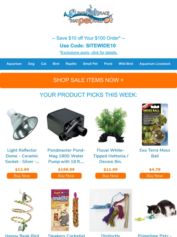 That Pet Place Save on Your Next Order! Milled