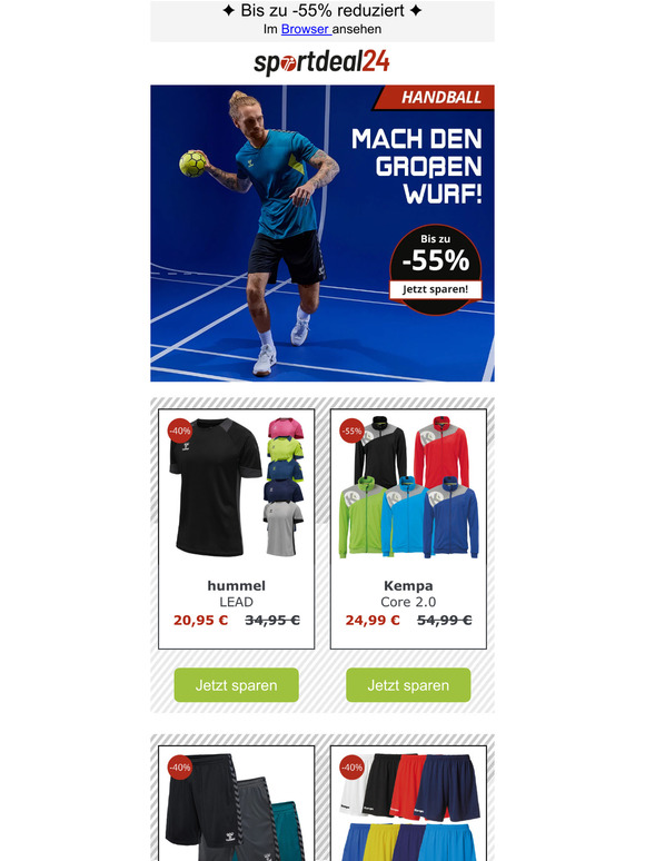 Handballkleidung & Schuhe für die neue Saison 🤾🏼‍♂️💥