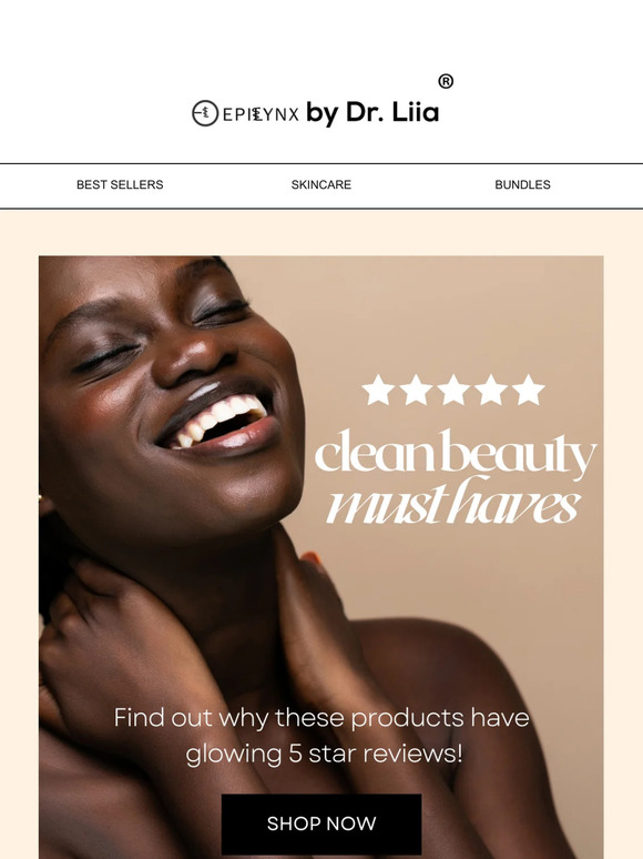 Clean beauty products we know you'll love ✨