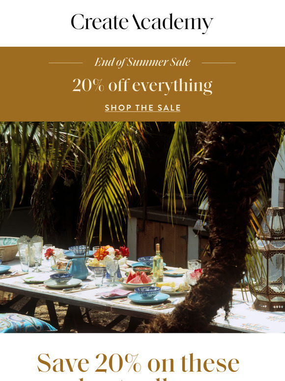 20% off everything