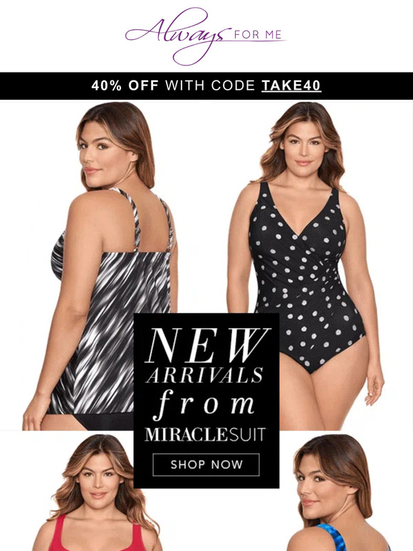 Tummy Slimming Miraclesuits >> In Stock Now!