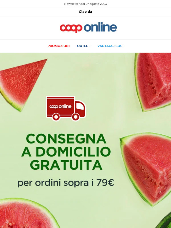 🚚 La consegna gratuita sopra 79€ termina stasera!