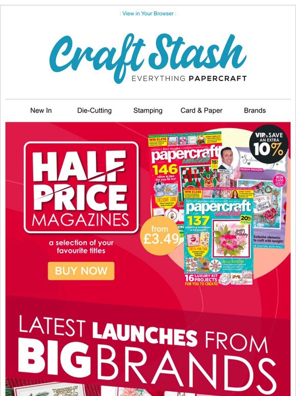 50% Off The UK's Best Craft Magazines!