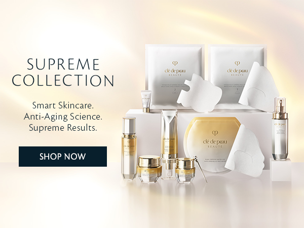 Supreme Collection. | Smart Skincare. | Anti-Aging Science, Supreme Results, | Shop Now. 