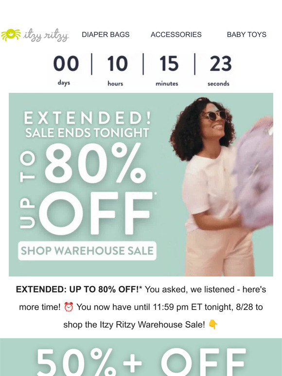 🔥 EXTENDED: UP TO 80% OFF