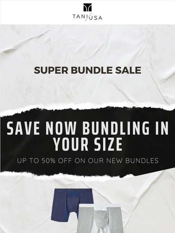 Save Now When Buying A Bundle