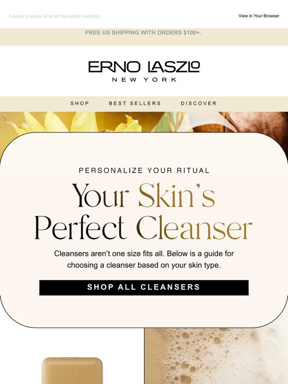 Find Your Perfect Cleanser