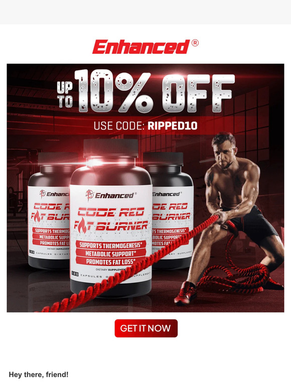 🚨 [10% OFF] CODE RED: The solution for stubborn body fat!