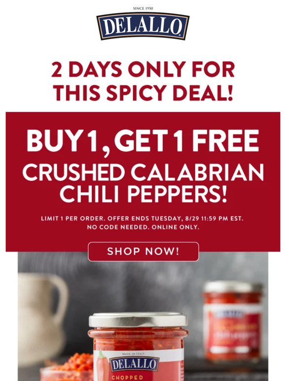 This spicy sale won't last long...🌶️