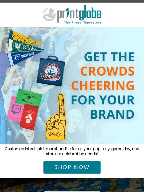 Custom Spirit Products that Rev Up Your Logo