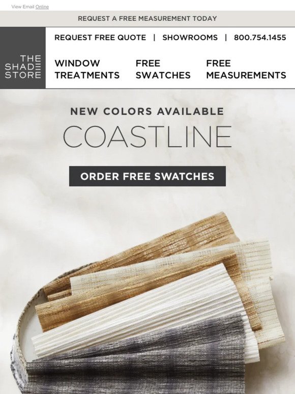 Coastline: Now Available in Cloud & Pewter