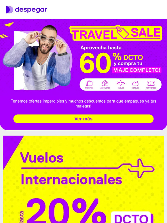 📢¡Llegó Travel Sale a Despegar!📢