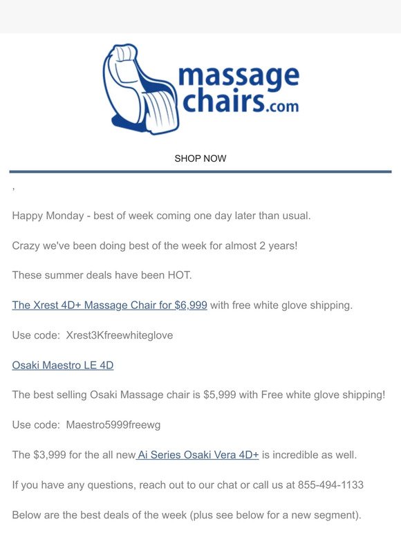 Massage Chair Deals For Busy People #99