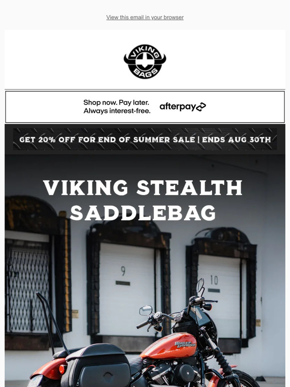 Viking Bags BEST SELLER // Viking 2018+ Softail M8 Quick Detach