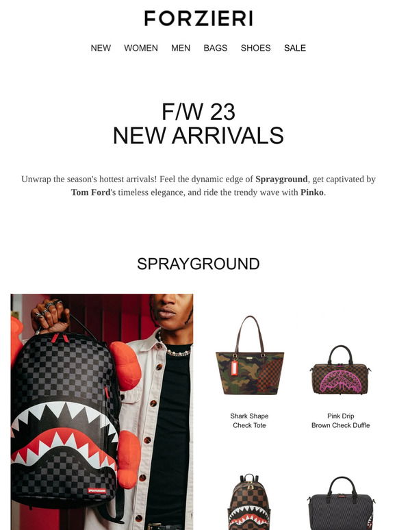 SPRAYGROUND Brown Bag at FORZIERI