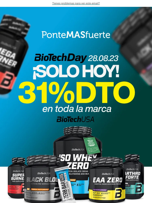 31% en TODO BioTech 😱