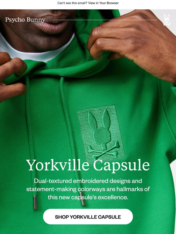 psychobunny The new Yorkville capsule made for distinction Milled