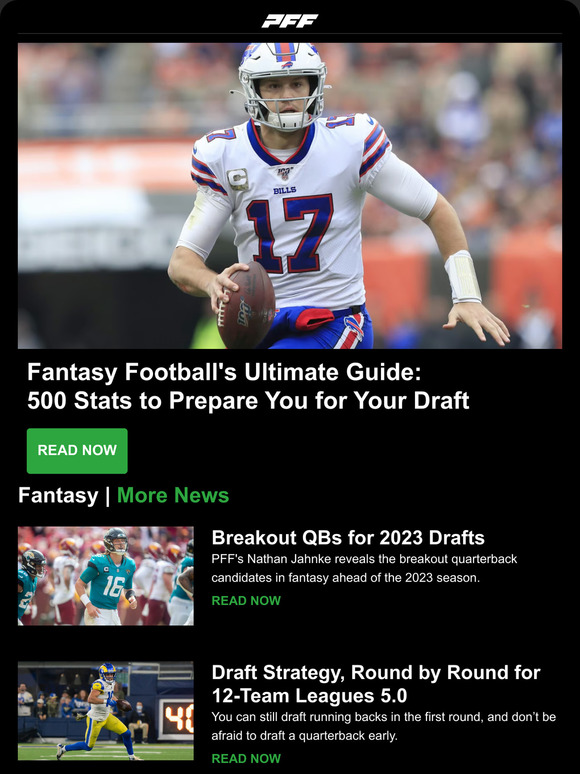 Fantasy Football 2023 Draft Prep: Breakouts 4.0 feature league