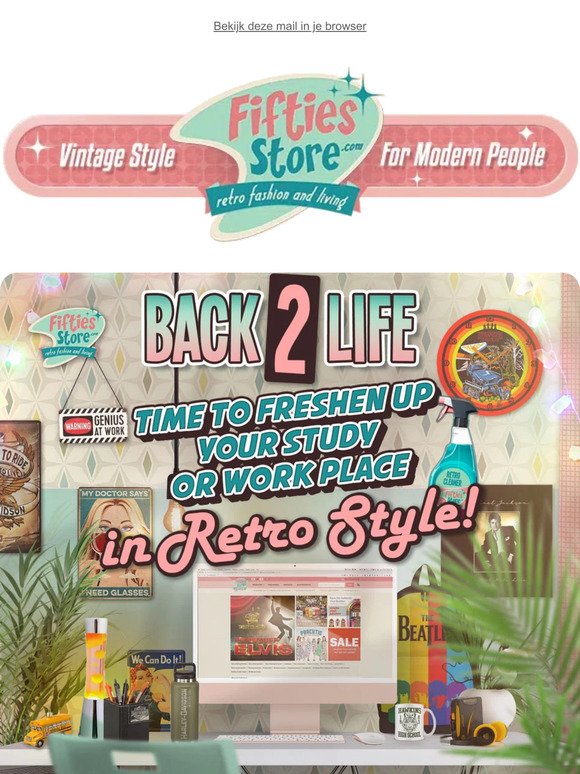 🆒 Back 2 Life: Restyle jouw studeer of werkruimte!