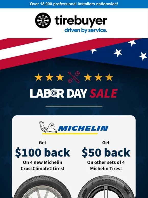Drumroll Please 🥁 Continental & Michelin Are On Sale!