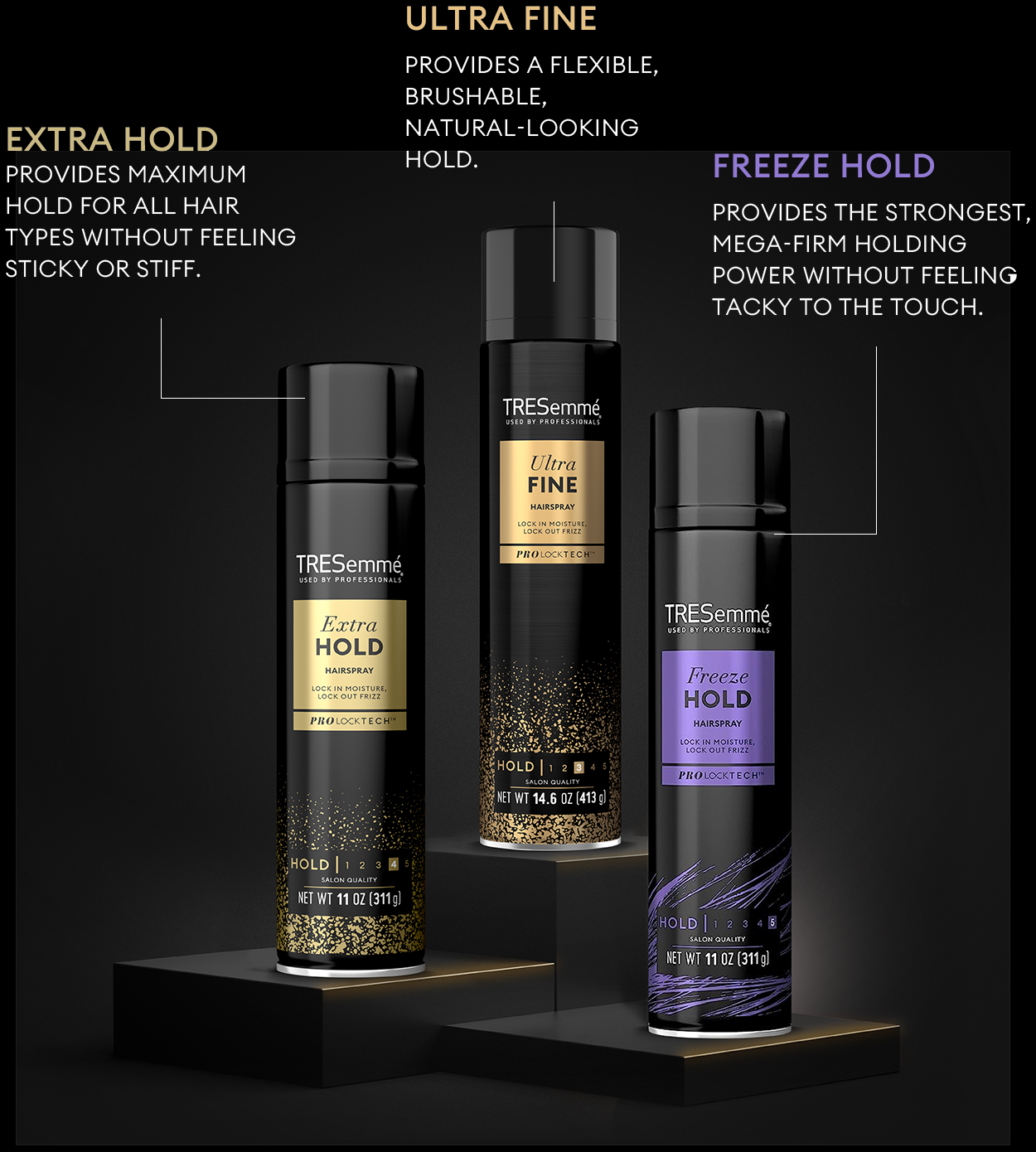 EXTRA HOLD | ULTRA FINE | FREEZE HOLD
