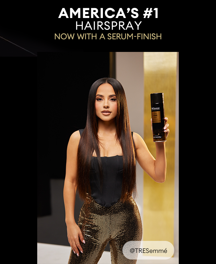 AMERICA'S #1 HAIRSPRAY | NOW WITH A SERUM-FINISH