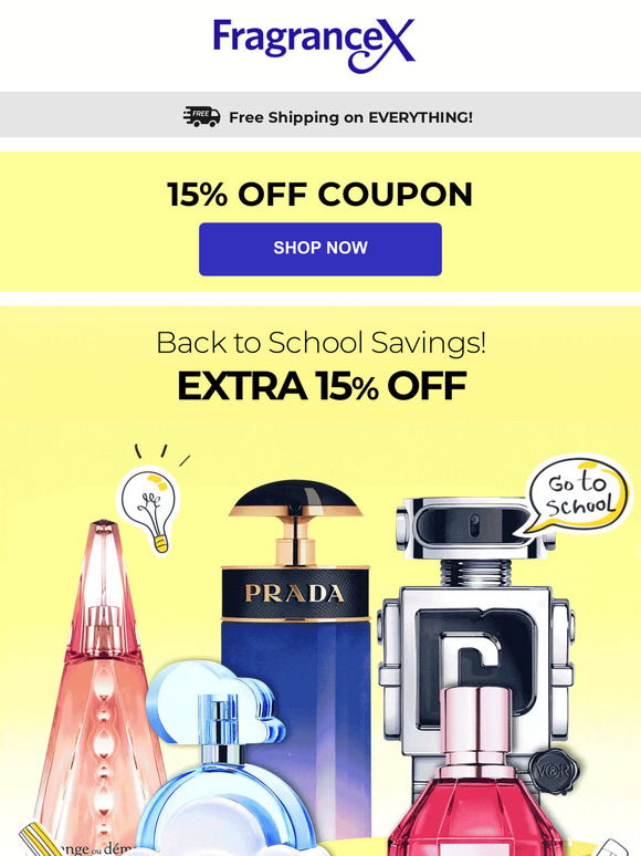 Save an Extra 15% During Our Back to School Sale