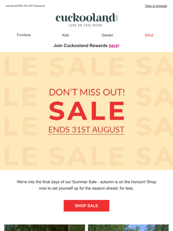 Final days of SALE ⏰ Ends Thursday