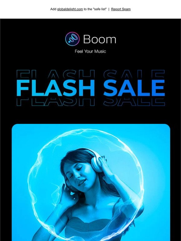 Save 90% on Boom for iOS & Android today! | Flash Sale ⚡️