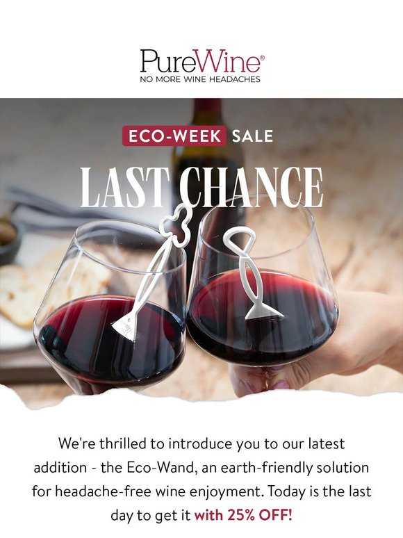 Eco-Week Sale last chance 🌱