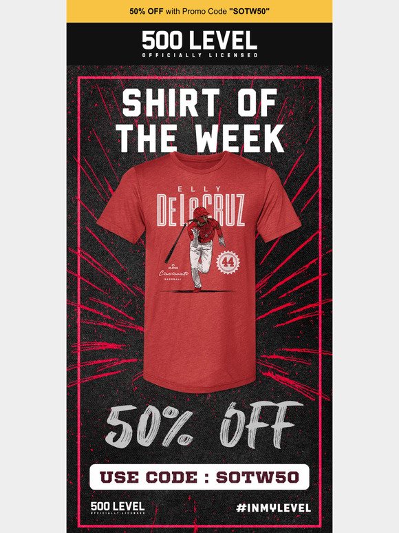 Knock Our Shirt Of The Week Out Of The Park!