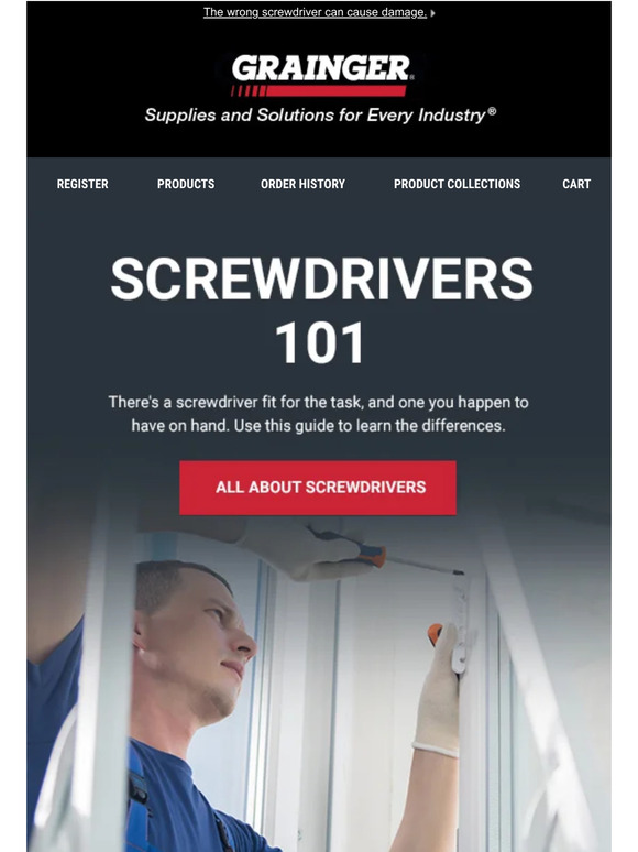 Grainger Email Newsletters Shop Sales, Discounts, and Coupon Codes