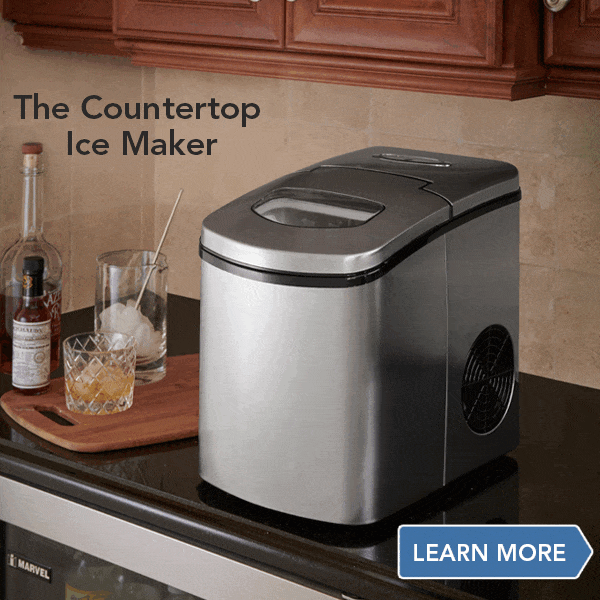 Hammacher Schlemmer The Countertop Ice Maker Milled