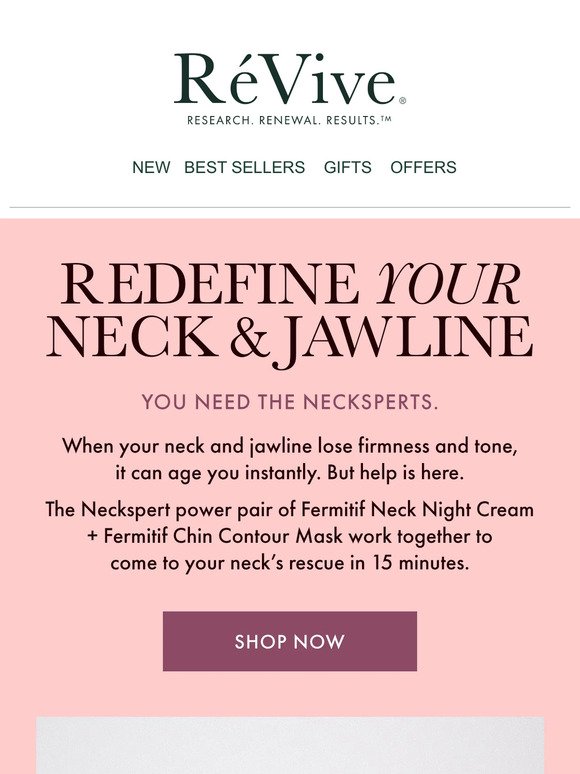 Redefine your neck & jawline...