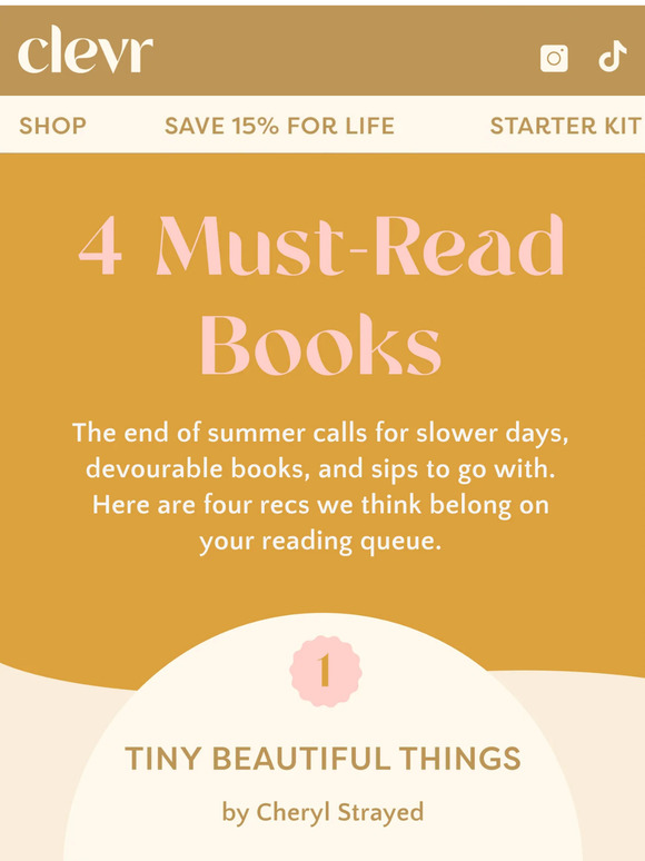 4 books to read this fall 🍂 ☕