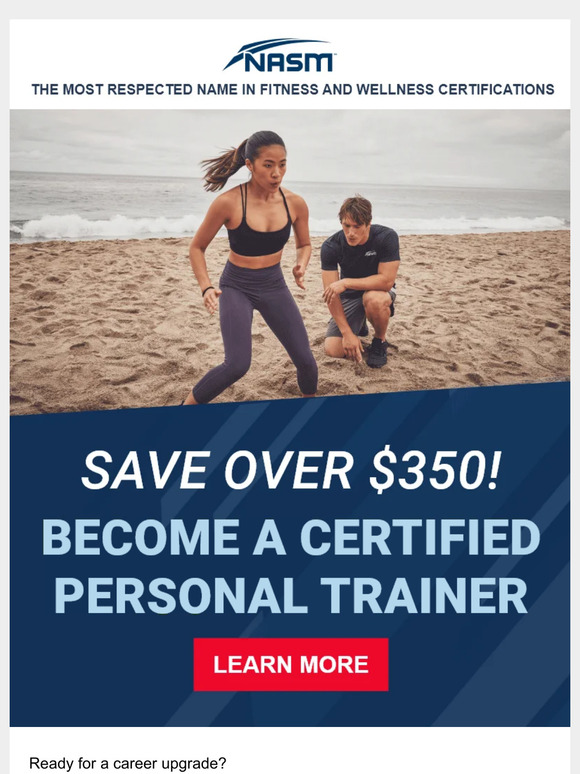 Take Your Career Back to School with NASM 🚌