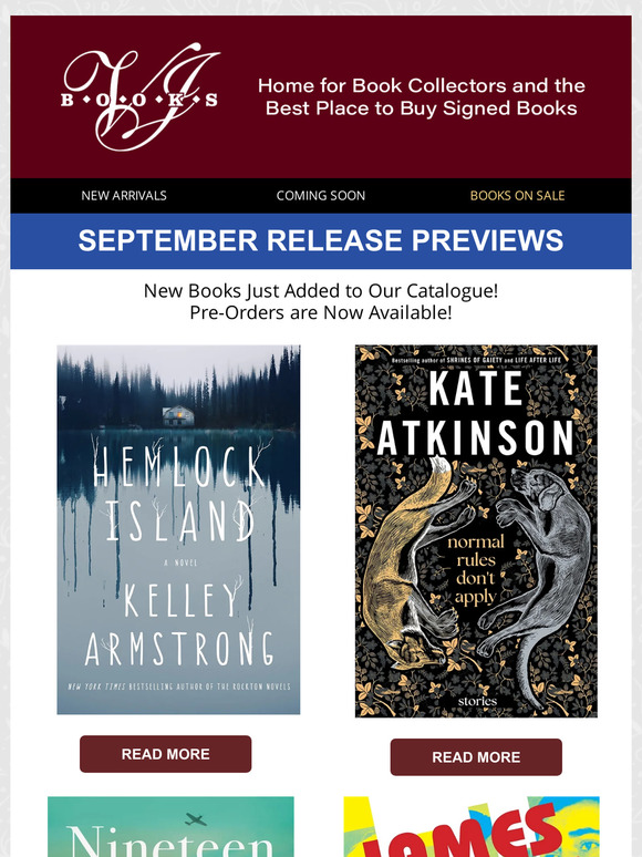 Coming Soon: September Bestsellers Now Available