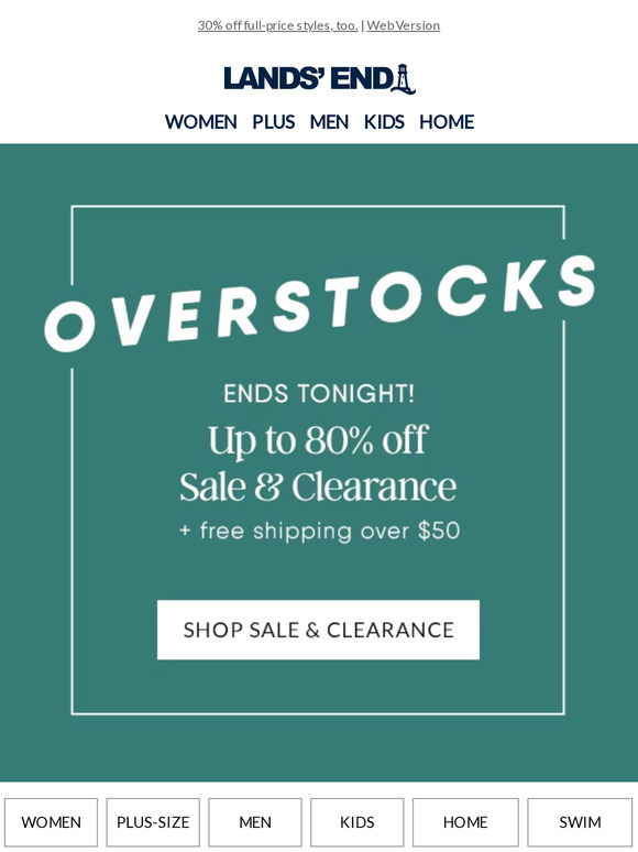 Sale on! Up to 80% off sale & clearance