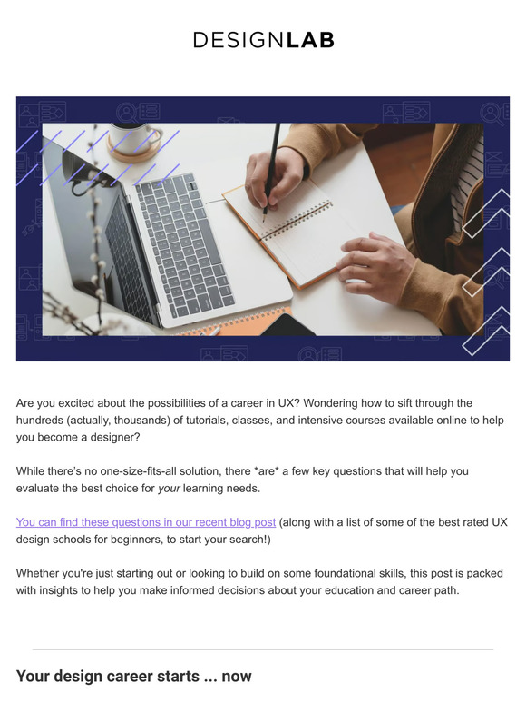 Designlab: How to choose the right UX course | Milled