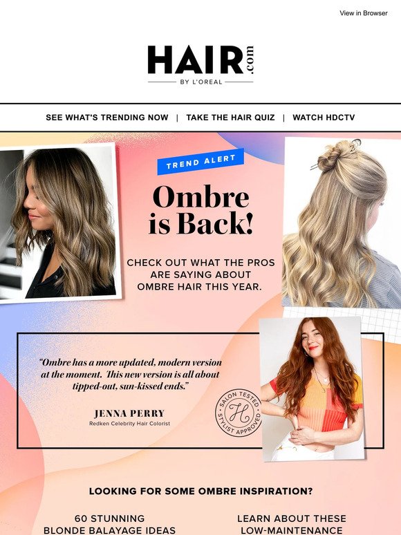 Trend Alert: Ombre Hair