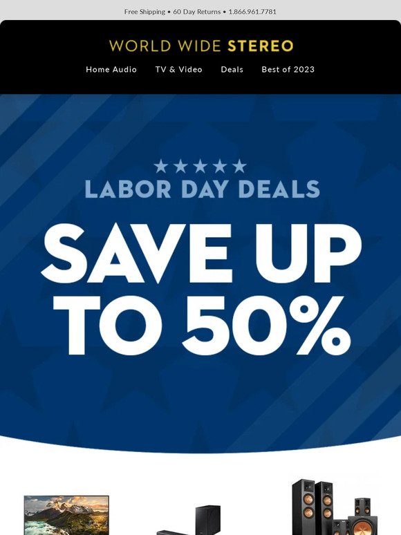 💪 Labor Day Sale Alert: Save Up to 50% Off